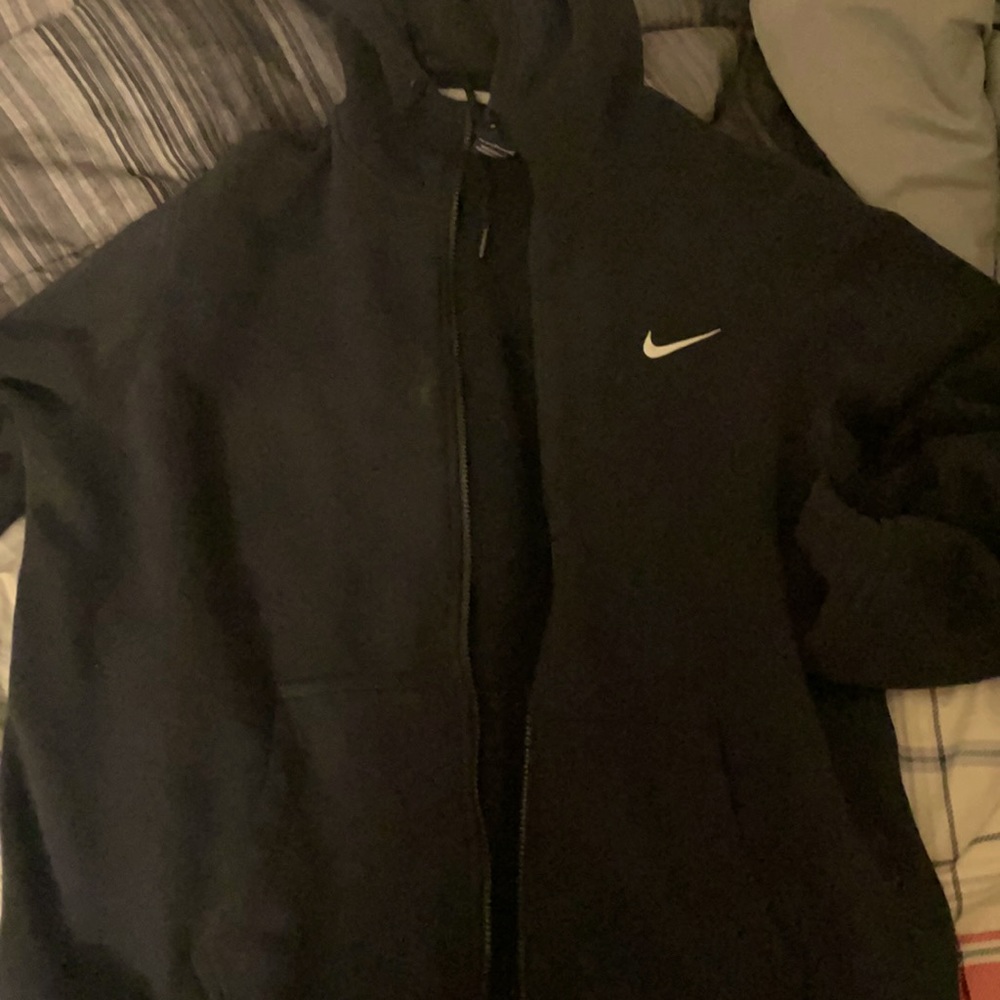 Nike zip up fleece hoodie xl